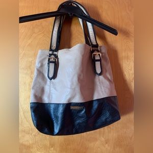 Faux leather Christian Soriano tote bag